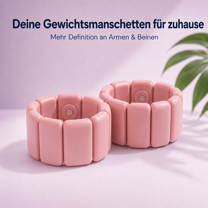 BodyEdit Gewichtsmanschetten rosa - Hero