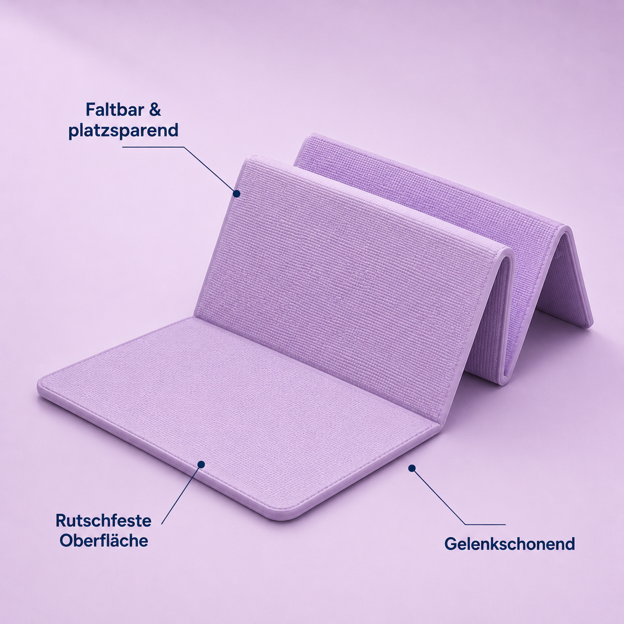 BodyEdit Yogamatte (faltbar)